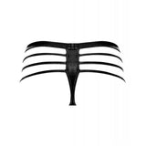 Cage Matte Cage Thong Black S/M