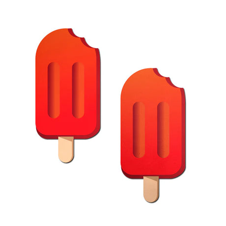 Cherry Red Popsicles Pasties