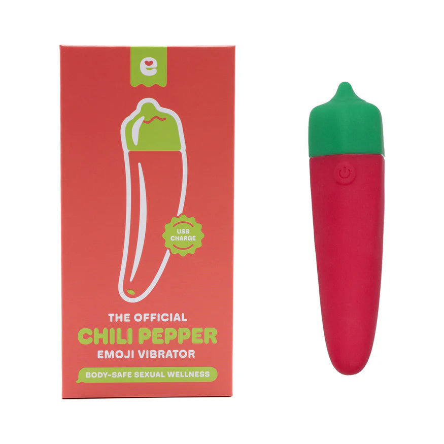 Emojibator Chili Pepper Emoji Vibrator
