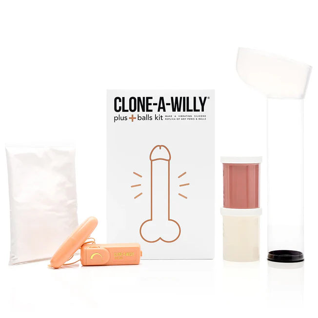 Clone A Willy Plus with Balls - All Colors