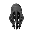 Black squid like silicone masturbator for men