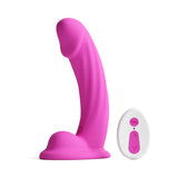 Colours Curve 6 Inch Vibrating Dildo PInk