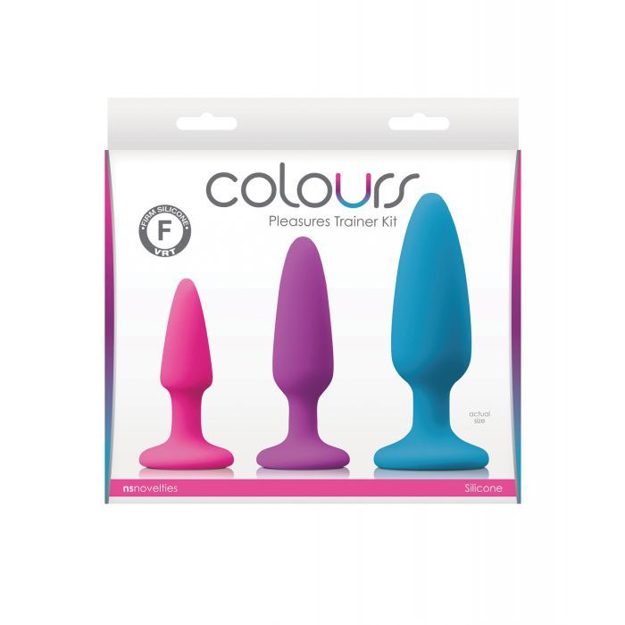 Colours Pleasures Anal Plugs Trainer Kit
