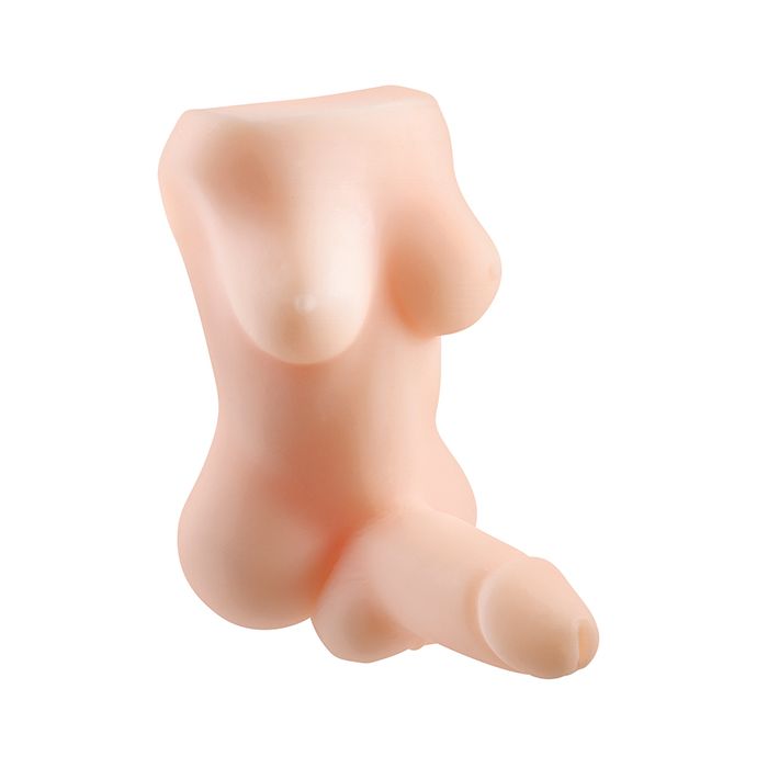 Gender X Complete Package Stroker with a dildo