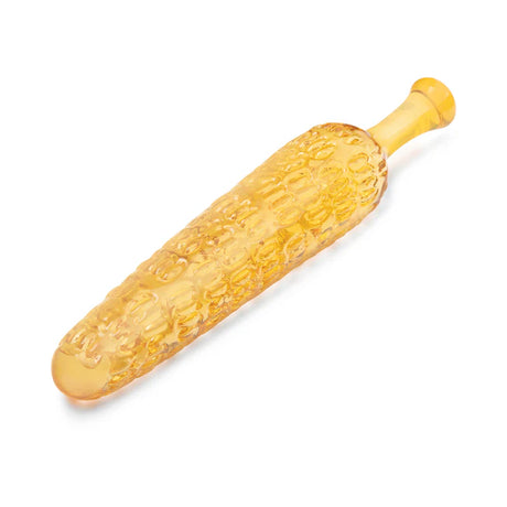 Cornstar 8 in Corn On The Cob Glass Dildo