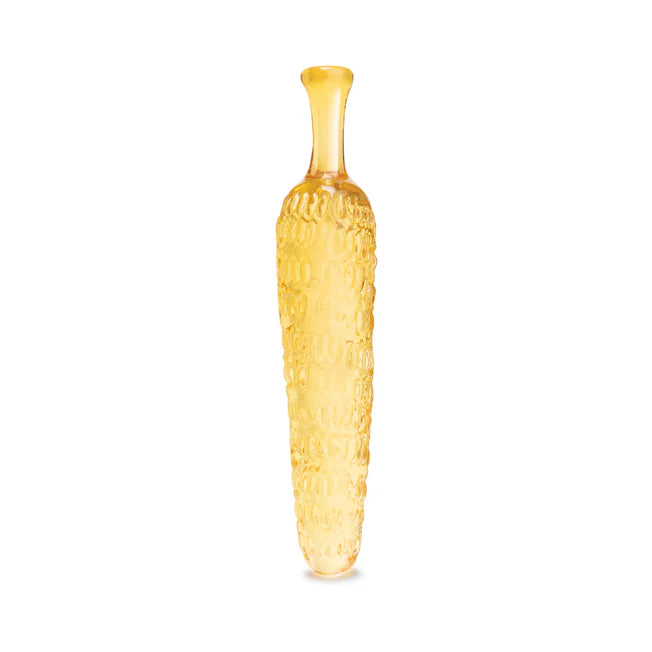 Cornstar 8 in Corn On The Cob Glass Dildo