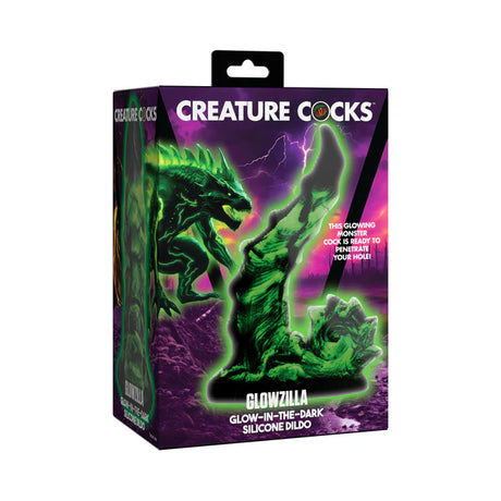 Glowzilla Glow In The Dark Fantasy Dildo