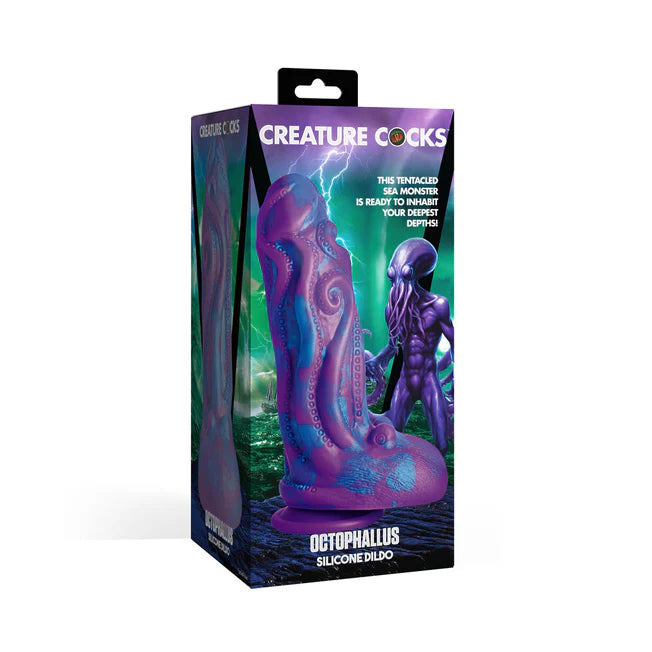 Octophallus 8.8 Inch Silicone Dildo