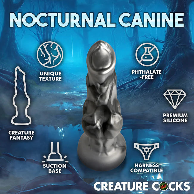 Night Prowler 10 inch Silicone Dildo
