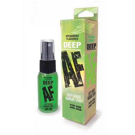 Deep AF Flavored Deep Throat Numbing Spray 1 oz. - All Flavors