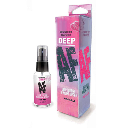 Deep AF Flavored Deep Throat Numbing Spray 1 oz. - All Flavors