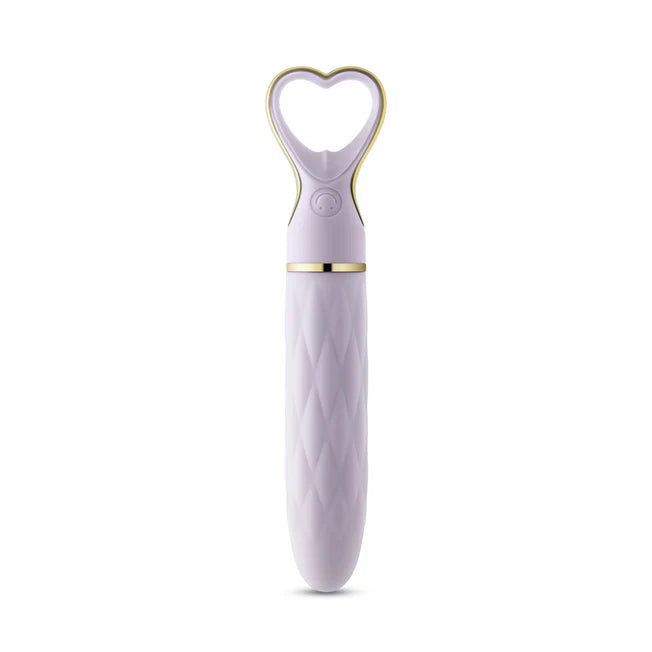 Delice Heartthrob Pinpoint Vibrating Massager in lavender purple