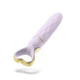 Delice Heartthrob Pinpoint Vibrating Massager in lavender purple