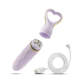 Delice Heartthrob Pinpoint Vibrating Massager in lavender purple