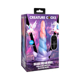 Vibrating Unicorn Silicone Dildo