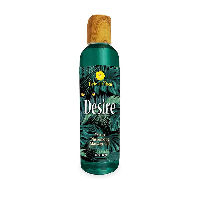 Desire Pheromone Massage Oil Citrus 4oz