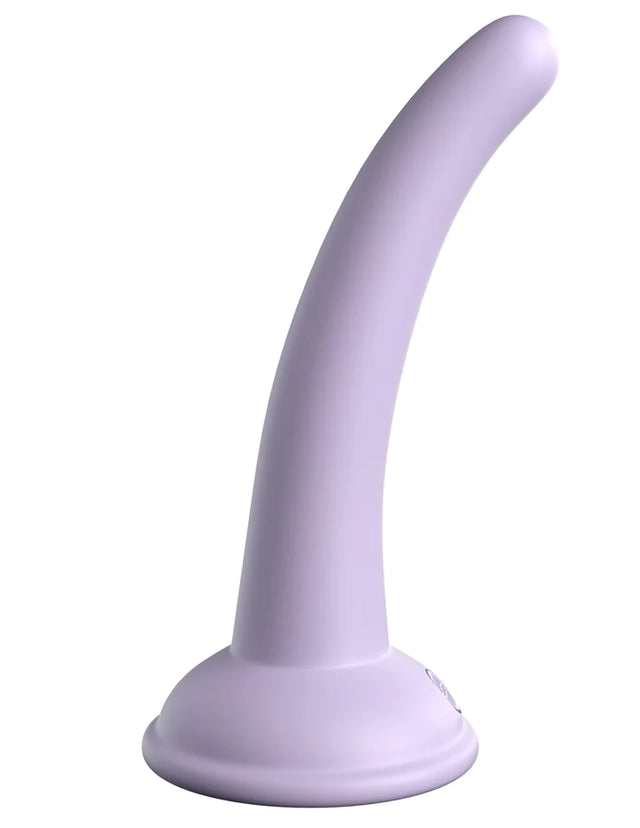 Dillio Curious Five 5 in. Platinum Silicone Dildo - All Colors
