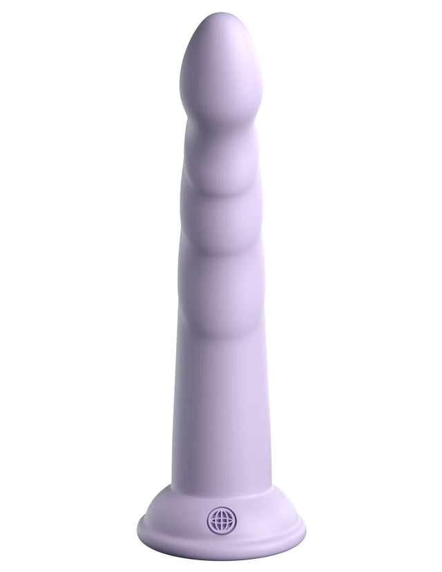 Dillio Slim Seven 7 in. Platinum Silicone Dildo - All Colors