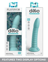 Dillio Wild Thing 7 in. Platinum Silicone Dildo - All Colors