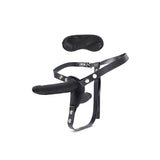 Double Ended Silicone Strap-on Harness Dildo