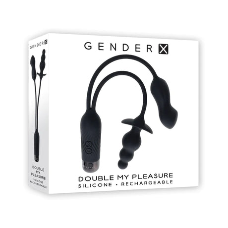 Gender X Double My Pleasure Vibrating Plugs