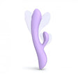 Bunny & Clyde Tapping Dual Stimulator Vibrator - Purple