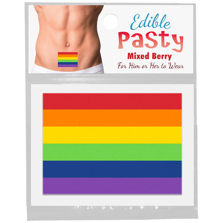 Edible Pride Flag Pasty - Mixed Berry