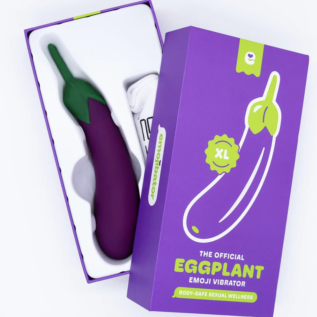 Emojibator Eggplant XL Emoji Vibrator