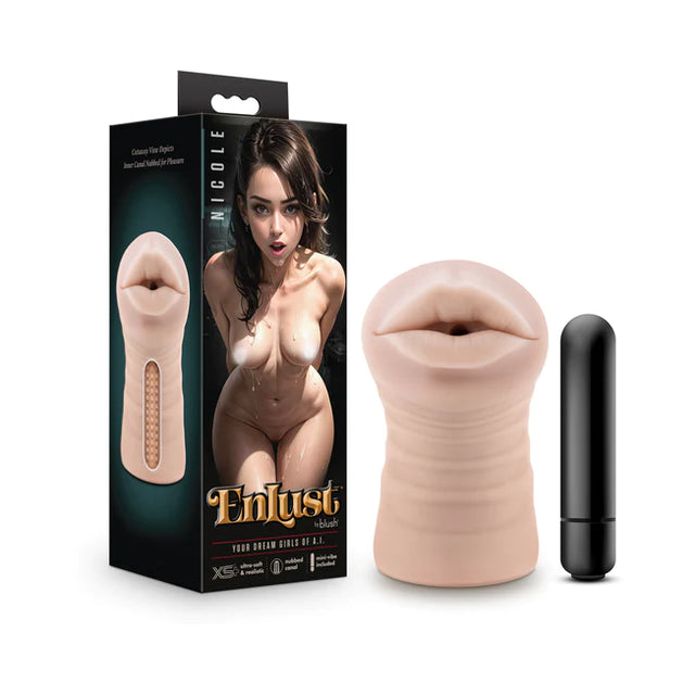 EnLust Nicole Vibrating Mouth Stroker