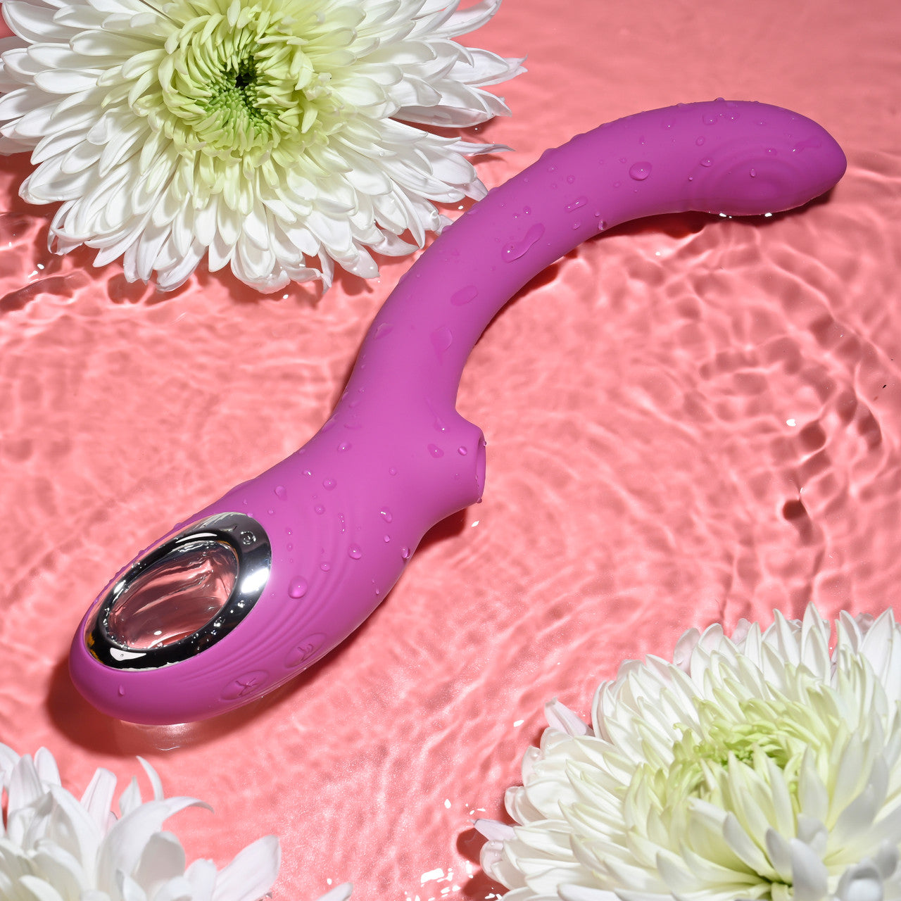Evolved Strike A Pose Posable Tapping Suction Vibrator