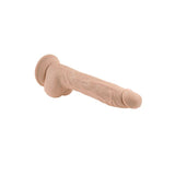 Thrust In Me Thrusting Vibrating 9.25 in. Silicone Dildo