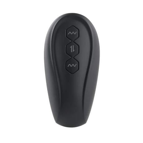 Thrust In Me Thrusting Vibrating 9.25 in. Silicone Dildo