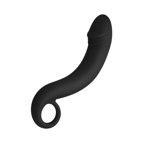 Forto F-19 Silicone Prostate Plug Black