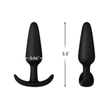 Forto F-31 Black Spade Anal Plug