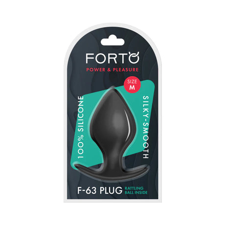 Forto F-63 Rattler Spade Butt Plug - Medium