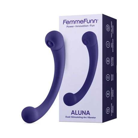 FemmeFunn Aluna Purple Arc Thumping Vibrator