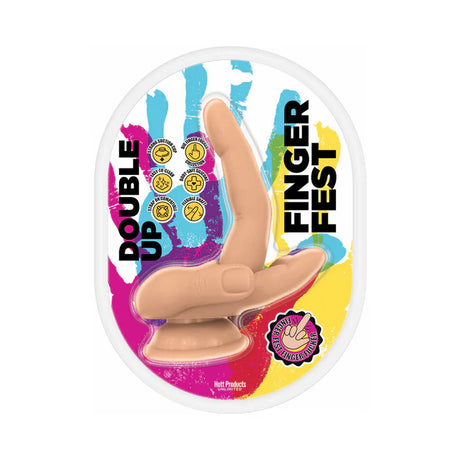 Finger Fest Double Up Finger Dildo