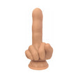 Finger Fest Flip Off Dildo - Beige