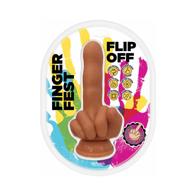 Finger Fest Flip Off Dildo