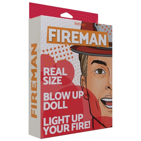 Fireman Inflatable Party Doll
