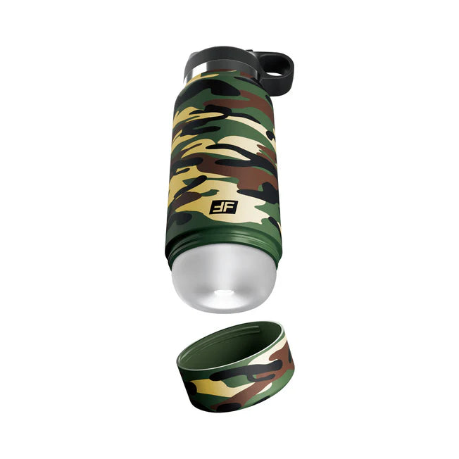 PDX Plus Fap Flask Discreet Water Bottle Stroker Frosted - Camo