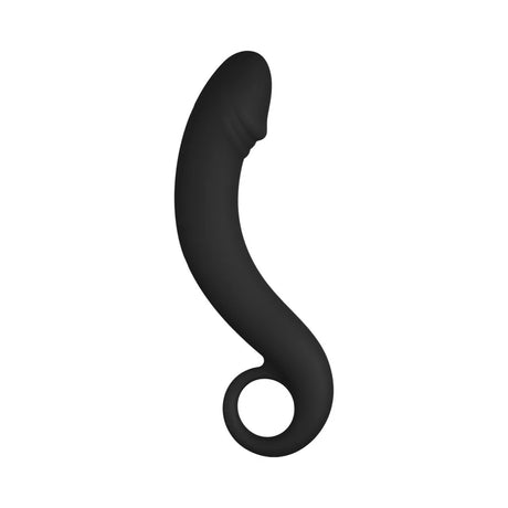 Forto F-19 Silicone Prostate Plug Black