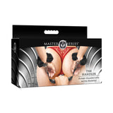 Master Series The Handler Furry Handcuffs With Handle.