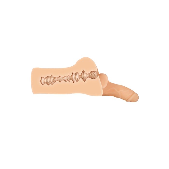 Gender X Backdoor Bash Stroker. Stroker with butt and penis