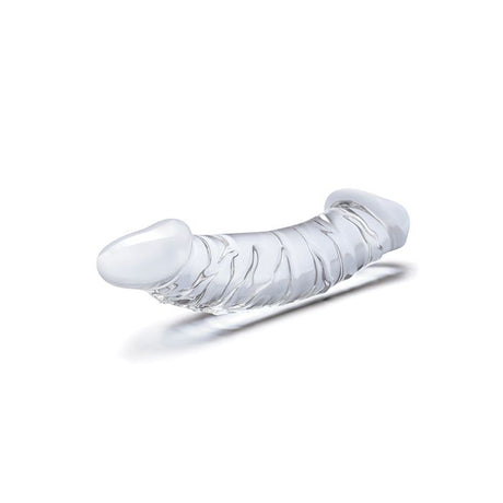 Girthy Realistic Glass Double Dong Dildo 10.5 inch