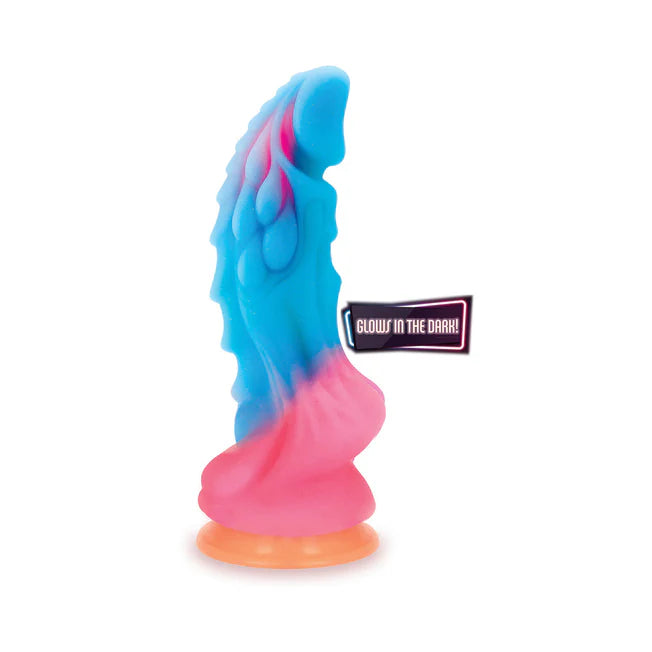 Glow Dragon 9 in. Silicone Dildo