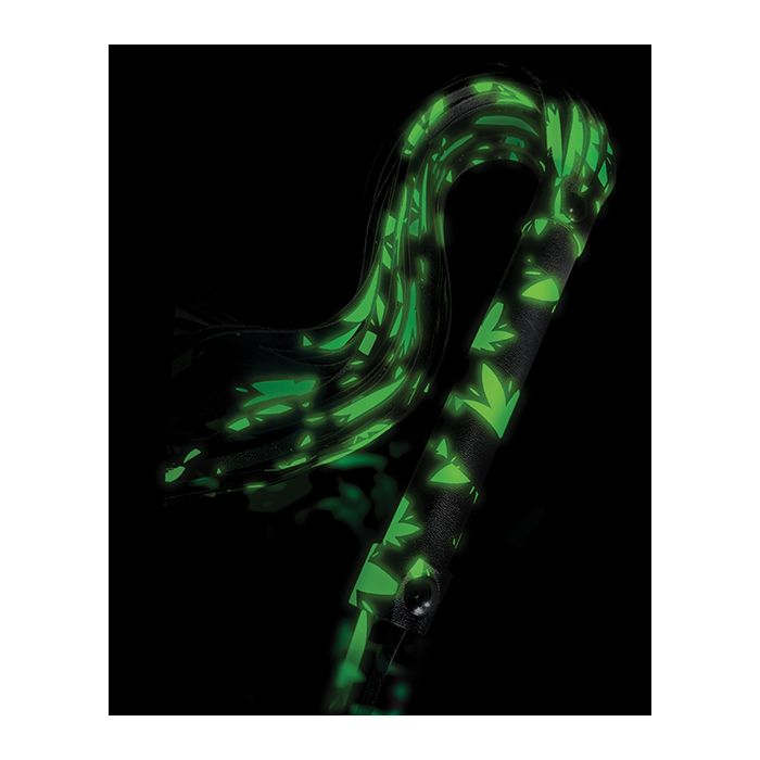 Stoner Vibes Chronic Glow in the Dark Flogger