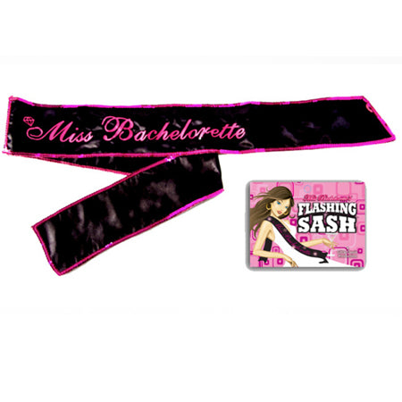 Glow In The Dark Miss Bachelorette Sash