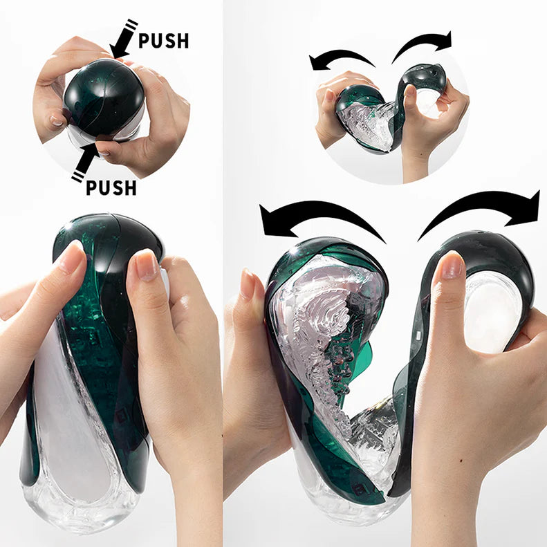 Tenga Flip 360 being used