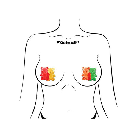 Colorful Gummy Bear Pasties